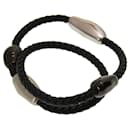 Hermes Wave Double Tour Vaux Swift Black Bracelet - Hermès