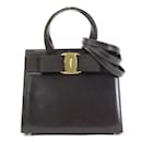 Salvatore Ferragamo Dark Brown Handbag