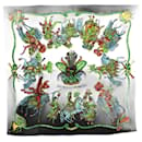 Hermes Silk Scarf Carre 90 LES FERES DU ROI SOLEIL - Hermès