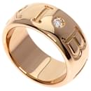 Anel Mono Bvlgari em ouro rosa 18K com diamante - Bulgari