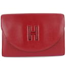 Bolsa clutch de couro Epsom Hermes - Hermès