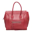 Celine Women's Leather Handbag in Red - Céline