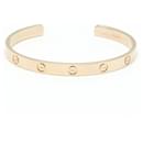 Cartier Love Bracelet Open Bangle in Pink Gold