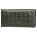 Bottega Veneta Intrecciato Leather Long Wallet