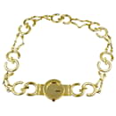 Cinturón GG de metal dorado Gucci para mujeres