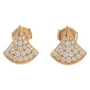 Bvlgari Diva Dream K18PG Pink Gold Stud Earrings - Bulgari