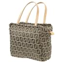 Sac fourre-tout en toile Zucca Fendi