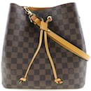 Louis Vuitton Neonoe N40213 Schultertasche aus braunem Damier-Canvas