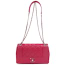 Chanel Matelasse Pink Calfskin Shoulder Bag