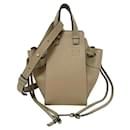 Borsa a spalla Hammock Loewe in beige