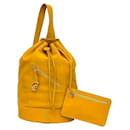 Loewe Camel Leather Duffle Bag