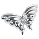 Broche en argent vintage Tiffany en forme de papillon - Tiffany & Co