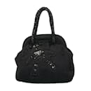 Prada Satin Handbag BN1366 in Black