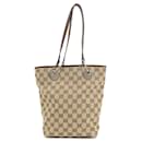 Bolso tote de lona GG de Gucci