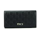 Portefeuille bi-fold Gucci en noir