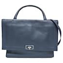 Givenchy Men's Leather Handbag in Navy