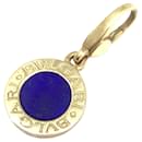 Bvlgari 18K Gold Anhänger Halskette mit Lapislazuli - Bulgari