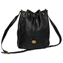 Burberrys Nova Check Hardware Leather Shoulder Bag