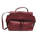 Tod's Wave Women's Leather Handbag in Bordeaux