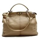 Fendi Peekaboo Large Leather Handbag