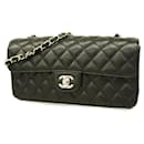 Chanel Black Caviar Leather Shoulder Bag