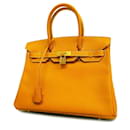 Bolsa Hermes Birkin 30 em couro Ardennes natural - Hermès