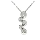 Tiffany Bubble Necklace in Platinum with Diamond - Tiffany & Co