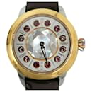 Fendi Eye Shine Enamel Belt Quartz Watch