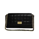 Chanel Chocolate Bar 2.55 Lambskin Leather Handbag