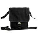 Prada Nylon-Leder Schultertasche