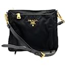 Prada Black Nylon Shoulder Bag