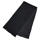 Louis Vuitton Black Wool Stole