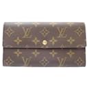 Louis Vuitton Monogram Portefeuille Sarah Long Wallet