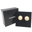 Chanel Gold Clip Earrings