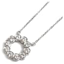 Platin Jazz Circle Diamant-Halskette von Tiffany & Co.