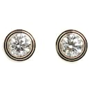 Boucles d'oreilles Cartier K18PG Or Rose Amour MM Diamant