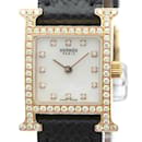 Reloj Hermes Heure H Mini MOP Diamante - Hermès