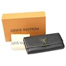 Louis Vuitton Black Taurillon Leather Bifold Long Wallet