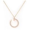 Collier Cartier Juste un Clou en or rose K18PG