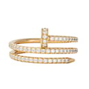 Anillo Cartier Juste un Clou en oro rosa K18PG