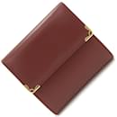 Cartier Must W Wallet in Bordeaux Calfskin