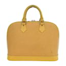 Louis Vuitton Epi Alma Handbag in Tassili Yellow