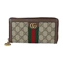 Cartera con cremallera Gucci Ophidia GG