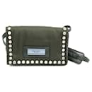 Bolso de hombro Prada para mujer en caqui oscuro