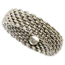 Tiffany & Co. 18K White Gold Somerset Band Ring