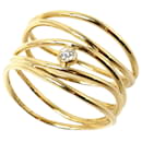 Bague en diamant Wave en or jaune 18K Tiffany & Co.