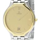 Omega De Ville K18 Gold Steel Quartz Men's Watch