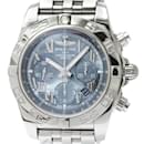 Breitling Chronomat 44 Blue MOP Dial Watch