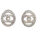 Chanel Oval Coco Stone Earrings