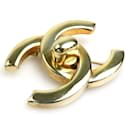 Chanel Gold Metal Brooch